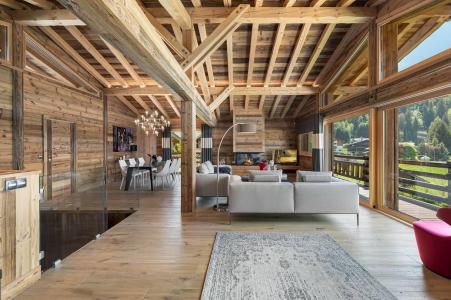 Wakacje w górach Domek górski duplex 5 pokojowy dla 10 osób (CLCB) - Chalet Le Chardon Bleu - Megève - Zakwaterowanie