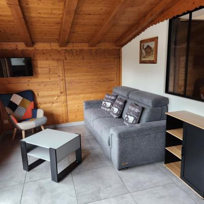 Vakantie in de bergen Appartement 2 kamers 4 personen (1) - Chalet le Choucas - Châtel - Woonkamer