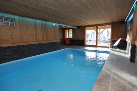 Holiday in mountain resort 6 room duplex chalet 14 people - Chalet le Cocoon - La Toussuire - Swimming pool