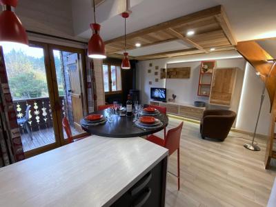 Urlaub in den Bergen 3-Zimmer-Appartment für 4 Personen (GOLF) - Chalet le Col du Dôme - Chamonix - Wohnzimmer