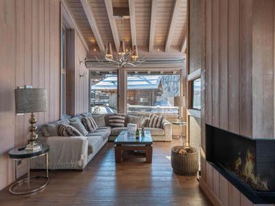 Vacanze in montagna Chalet su 4 piani 5 stanze per 10 persone - Chalet le Cortina - Courchevel - Soggiorno