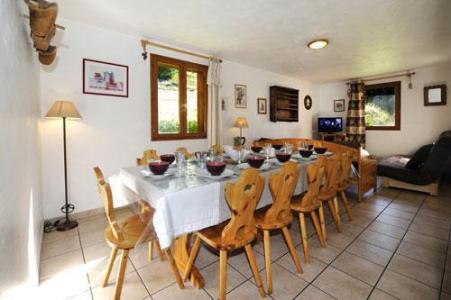 Holiday in mountain resort 6 room duplex apartment 13 people (1) - Chalet le Cristal - Les Menuires - Dining area