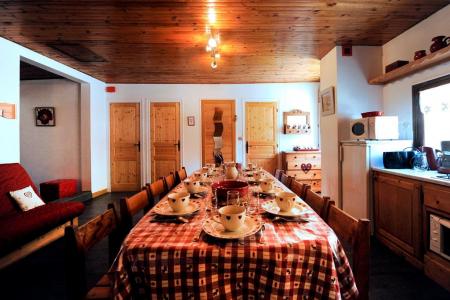 Vacaciones en montaña Apartamento 3 piezas para 8 personas (2) - Chalet le Génépi - Les Menuires - Mesa