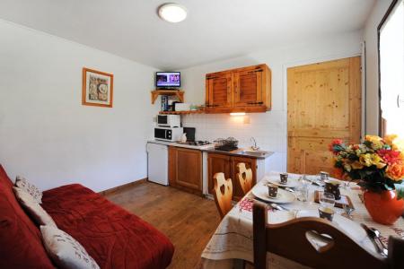 Vakantie in de bergen Appartement 2 kamers bergnis 4 personen (3) - Chalet le Génépi - Les Menuires - Woonkamer