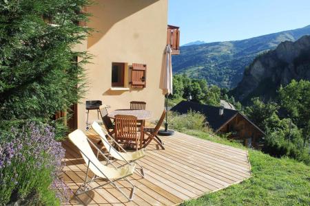 Vacaciones en montaña Apartamento 3 piezas cabina para 7 personas - Chalet le Gros Grenier - Valloire - Balcón