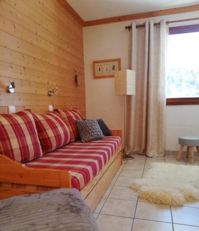 Urlaub in den Bergen Chalet le Gros Grenier - Valloire - Wohnzimmer
