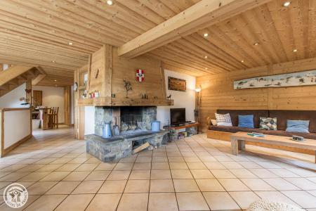 Vacanze in montagna Chalet su 2 piani 7 stanze per 14 persone - Chalet le Marjency - Le Grand Bornand - Angolo soggiorno