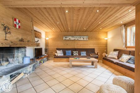 Wakacje w górach Domek górski duplex 7 pokojowy dla 14 osób - Chalet le Marjency - Le Grand Bornand - Salon
