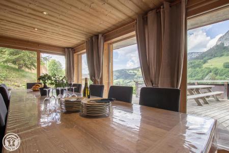 Urlaub in den Bergen Duplex Wohnung 7 Zimmer 14 Personnen - Chalet le Marjency - Le Grand Bornand - Wohnzimmer