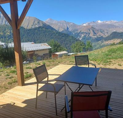 Holiday in mountain resort 5 room triplex chalet 8 people ( MAZOT) - Chalet le Mazot - Albiez Montrond