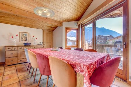 Vakantie in de bergen Chalet 7 kamers 12 personen - Chalet le Mélèze - Morzine - Woonkamer