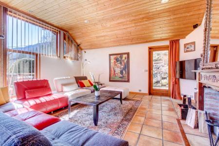 Vakantie in de bergen Chalet 7 kamers 12 personen - Chalet le Mélèze - Morzine - Woonkamer