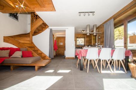Holiday in mountain resort 4 room chalet 6 people - Chalet le Panorama - Chamonix - Living room