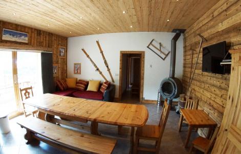 Holiday in mountain resort Chalet le Peak - Valloire - Living room