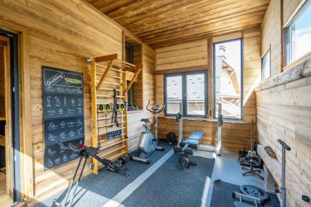 Holiday in mountain resort 7 room triplex chalet 14 people - Chalet Le Petit Bes - Les 2 Alpes - Fitness room