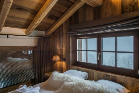 Holiday in mountain resort 6 room quadriplex chalet 10 people - Chalet le Refuge - Méribel - Bedroom