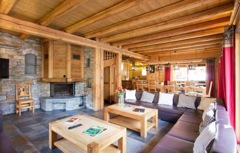 Urlaub in den Bergen Chalet Le Renard Lodge - Les 2 Alpes - Wohnzimmer