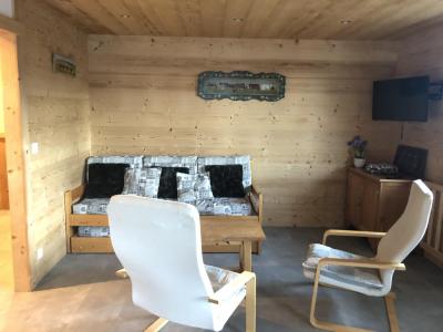 Urlaub in den Bergen 4-Zimmer-Appartment für 8 Personen - Chalet le Rocher - Le Grand Bornand - Wohnzimmer