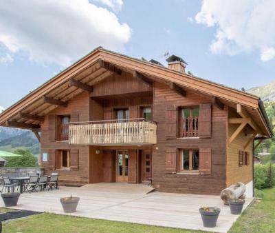 Rent in ski resort 4 room apartment sleeping corner 9 people (9) - Chalet le Sommard - Le Grand Bornand - Summer outside