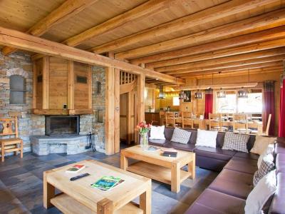 Holiday in mountain resort 7 room chalet 14 people - Chalet Le Telemark - Les 2 Alpes - Living room