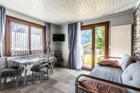 Holiday in mountain resort Studio cabin 3 people - Chalet le Val d'Or - Châtel - Living room