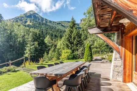 Urlaub in den Bergen 7 Zimmer Chalet für 14 Personen - Chalet le Vanant - Morzine - Terrasse