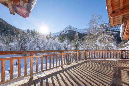 Vakantie in de bergen Chalet le Vanant - Morzine - Terras