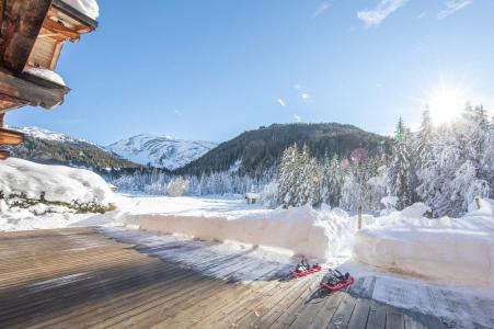 Vakantie in de bergen Chalet le Vanant - Morzine - Terras