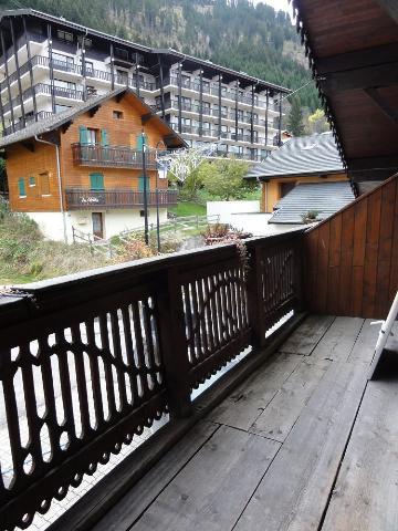 Holiday in mountain resort 3 room apartment 7 people (1) - Chalet le Vieux Four - Châtel - Balcony