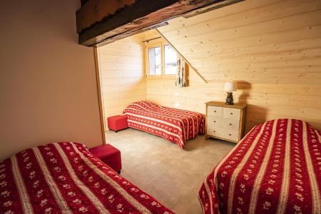 Urlaub in den Bergen Chalet le Vieux Four - Châtel - Offener Schlafbereich