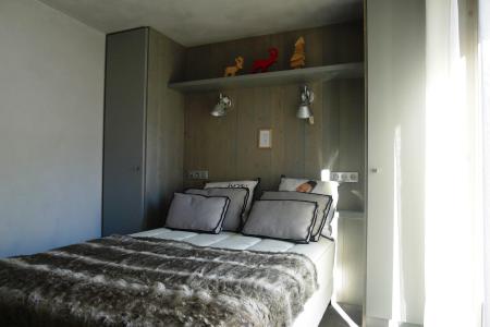 Holiday in mountain resort 2 room apartment 3 people (TARINE) - Chalet les 3 Vaches - Courchevel - Bedroom