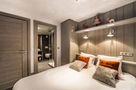 Holiday in mountain resort 3 room apartment 6 people (SALERS) - Chalet les 3 Vaches - Courchevel - Bedroom