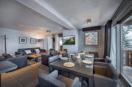 Holiday in mountain resort 3 room apartment 6 people (SIMMENTAL) - Chalet les 3 Vaches - Courchevel - Living room