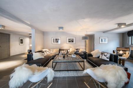 Urlaub in den Bergen 6-Zimmer-Appartment für 10 Personen (ABONDANCE) - Chalet les 3 Vaches - Courchevel - Wohnzimmer