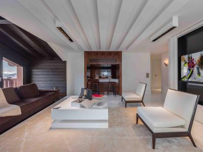 Vakantie in de bergen Appartement 3 kamers 4 personen (ANGUS) - Chalet les 3 Vaches - Courchevel - Woonkamer