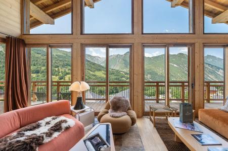 Каникулы в горах Шале триплекс 6 комнат 12 чел. - Chalet Les 4 Frères - Saint Martin de Belleville - Салон