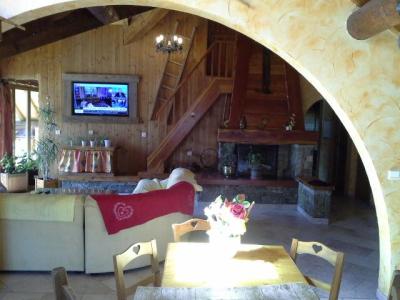 Urlaub in den Bergen 5-Zimmer-Appartment für 8 Personen (LUPINS) - Chalet les Ancolies - Valloire - Wohnzimmer