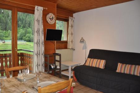 Vakantie in de bergen Appartement 3 kamers 6 personen (2) - Chalet les Bouquetins - Châtel - Woonkamer