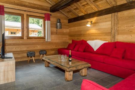 Vakantie in de bergen Appartement 8 kamers 14 personen - Chalet les Bucherons - Châtel - Woonkamer