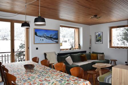 Vakantie in de bergen Appartement 6 kamers 10 personen - Chalet les Cibalins - Pralognan-la-Vanoise - Woonkamer