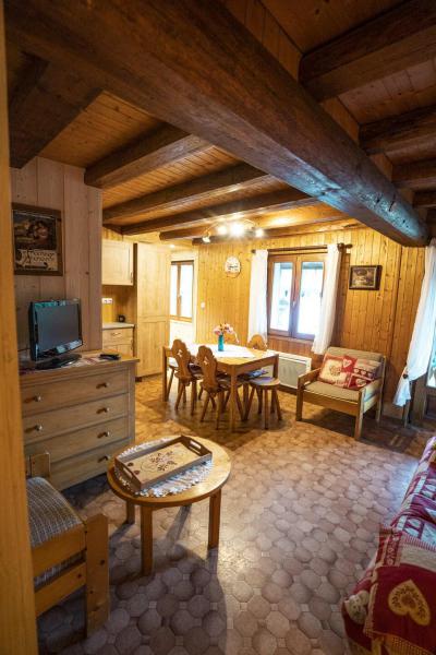 Vakantie in de bergen Appartement 3 kamers 5 personen (001) - Chalet les Colombes - Châtel - Woonkamer