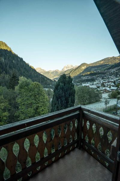 Vacances en montagne Appartement 3 pièces 5 personnes (001) - Chalet les Colombes - Châtel - Balcon