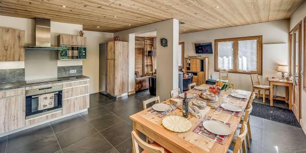 Holiday in mountain resort 5 room chalet 10 people (CH) - Chalet les Lauzes - Champagny-en-Vanoise - Living room