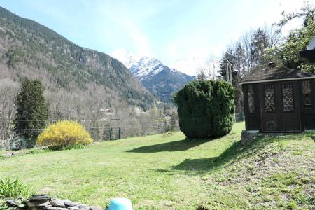 Аренда на лыжном курорте Chalet les Margagnes - Saint Gervais - летом под открытым небом