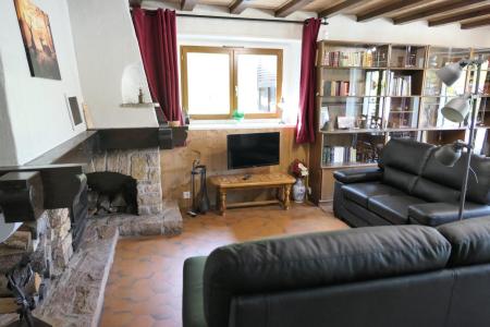 Vakantie in de bergen Appartement 4 kamers 8 personen (912) - Chalet les Margagnes - Saint Gervais - Woonkamer