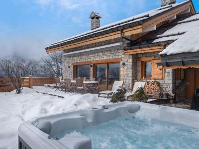 Vacances en montagne Chalet 6 pièces 10 personnes - Chalet les Morilles - Méribel - Jacuzzi