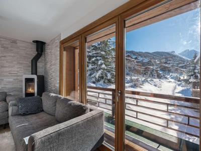 Vakantie in de bergen Chalet 5 kamers 8 personen - Chalet les Mûres - Courchevel - Woonkamer