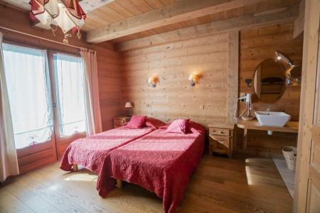 Holiday in mountain resort 6 room duplex chalet 15 people - Chalet Les Noisetiers - Châtel - Bedroom