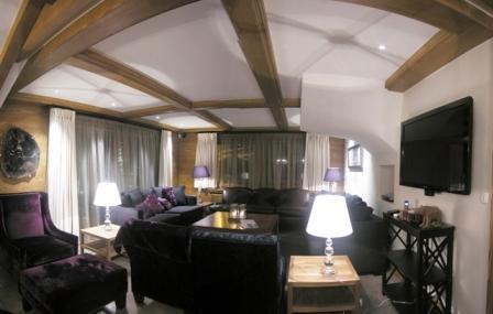 Urlaub in den Bergen 7 Zimmer Chalet für 14 Personen - Chalet les Oursons - Courchevel - Wohnzimmer