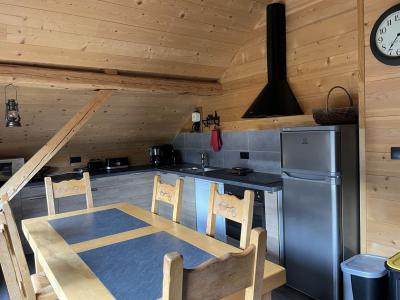 Vakantie in de bergen Appartement 3 kamers 5 personen (002) - Chalet les Pivottes - Châtel - Woonkamer